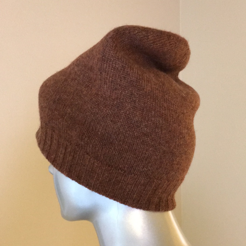 100% Cashmere Knit Beanie Reversible By St. Bernard — image 6 of 8